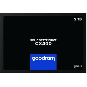Goodram Goodram Cx400 | 2Tb Sata Ssd | 2.5'' | 550Mb/S Lezen | 500Mb/S Schrijven