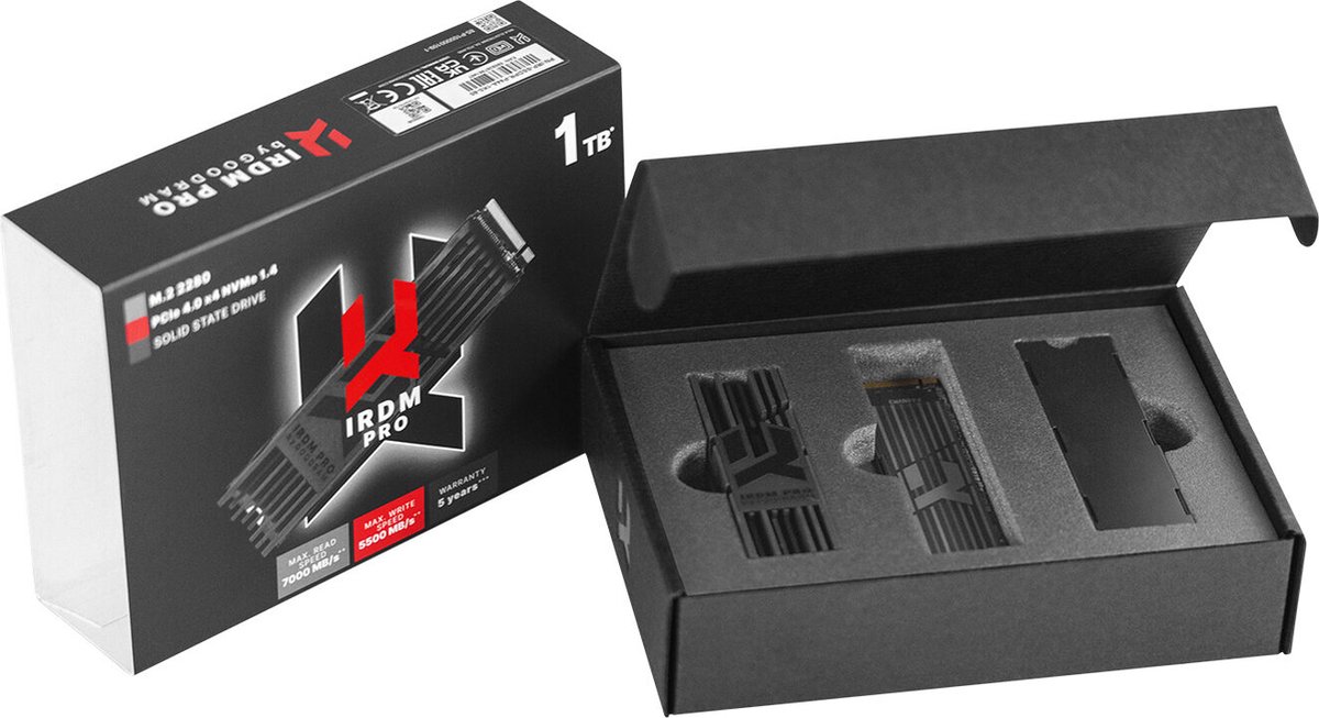 Irdm Pro 2Tb Nvme Ssd M.2 Gen4 SSD - afbeelding 8