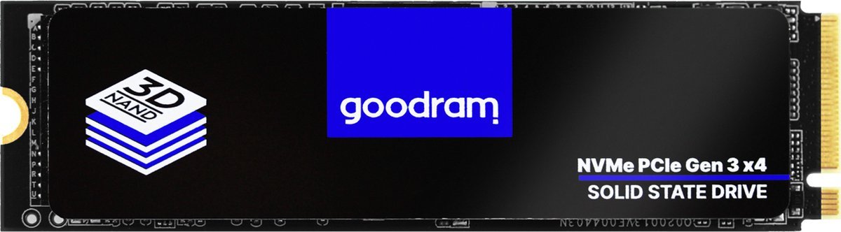 Goodram Goodram Px500 | 1Tb Nvme Ssd | M.2 Gen3 | 2.050Mb/S Lezen | 1.650Mb/S Schrijven