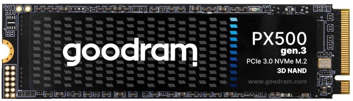 Goodram Goodram Px500 | 1Tb Nvme Ssd | M.2 Gen3 | 3.300Mb/S Lezen | 2.700Mb/S Schrijven
