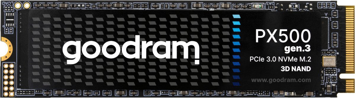 Goodram Goodram Px500 | 256Gb Nvme Ssd | M.2 Gen3 | 3.200Mb/S Lezen | 1.300Mb/S Schrijven