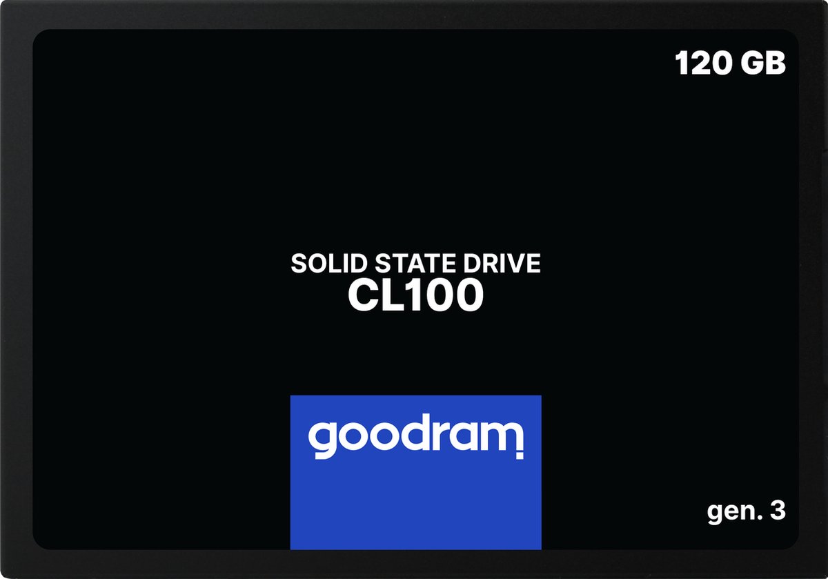 Goodram - Ssd 2.5 - - Gen.3, 120Gb Sata Iii, 3D Tlc, Retail, 500/360 Mb/S opslag - afbeelding 3