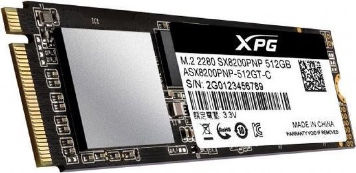 ADATA XPG SX8200 Pro 512GB M.2 NVMe SSD - afbeelding 10
