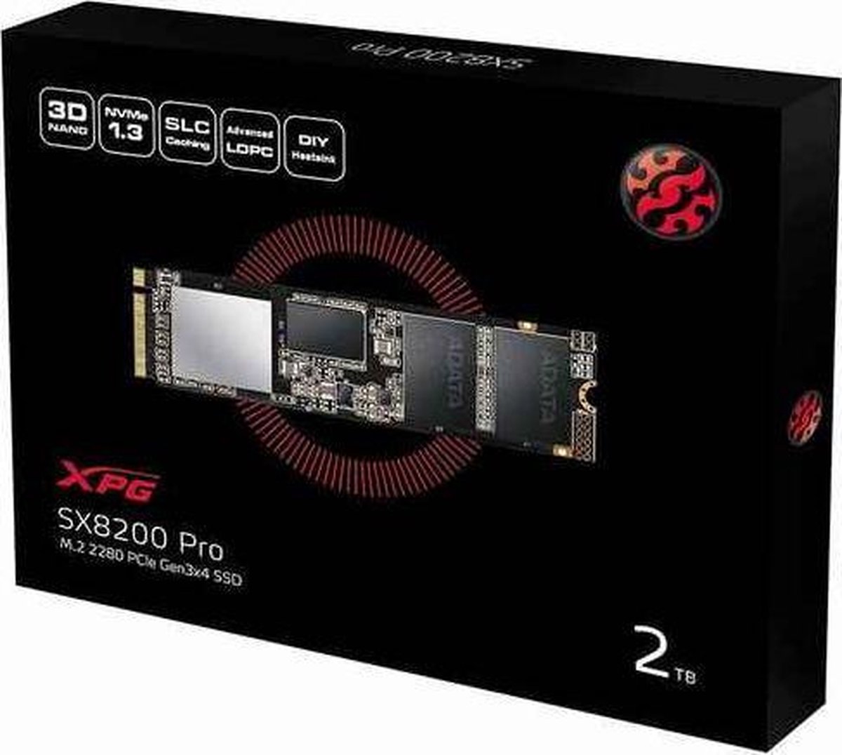 ADATA XPG SX8200 Pro 512GB M.2 NVMe SSD - afbeelding 4