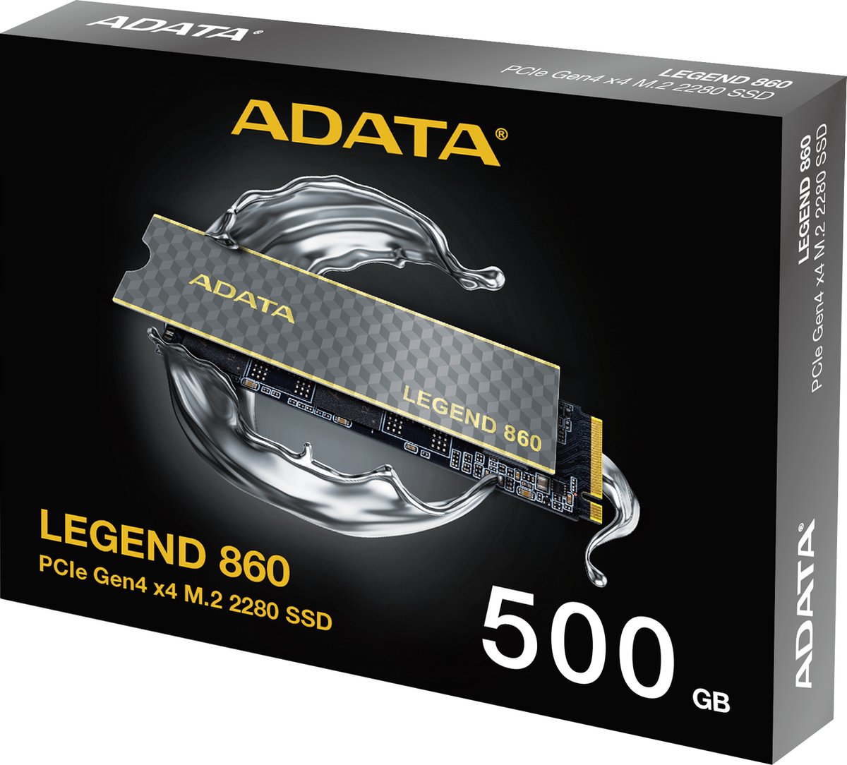 ADATA LEGEND 860 500GB M.2 NVMe SSD - afbeelding 2