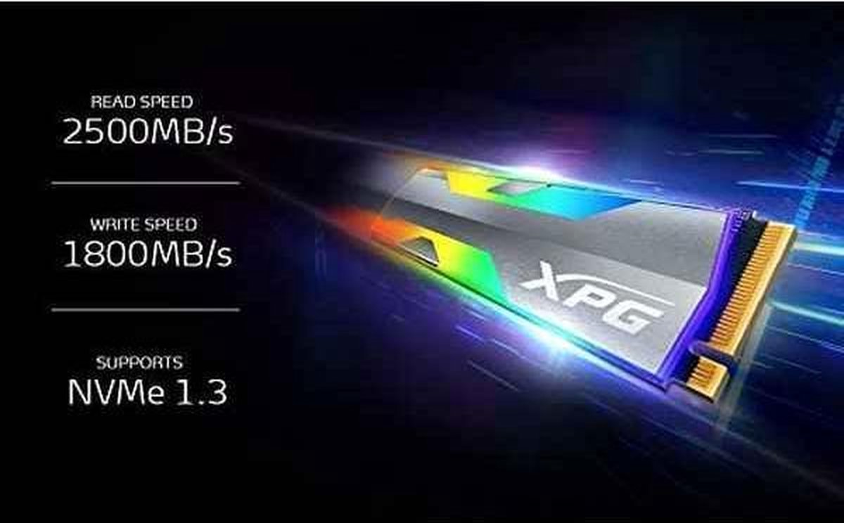 XPG SPECTRIX S40G RGB 1TB PCIe Gen3x4 M.2 2280 Solid State Drive - afbeelding 9