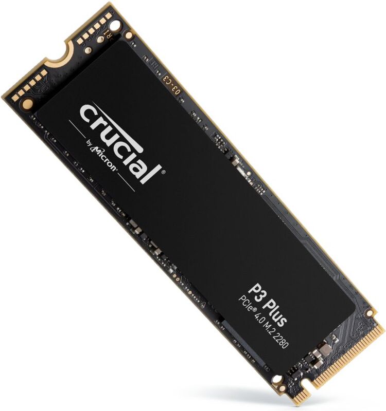 Hard drive crucial ct2000p3pssd8 2 2 orig - Crucial P3 Plus 2TB SSD