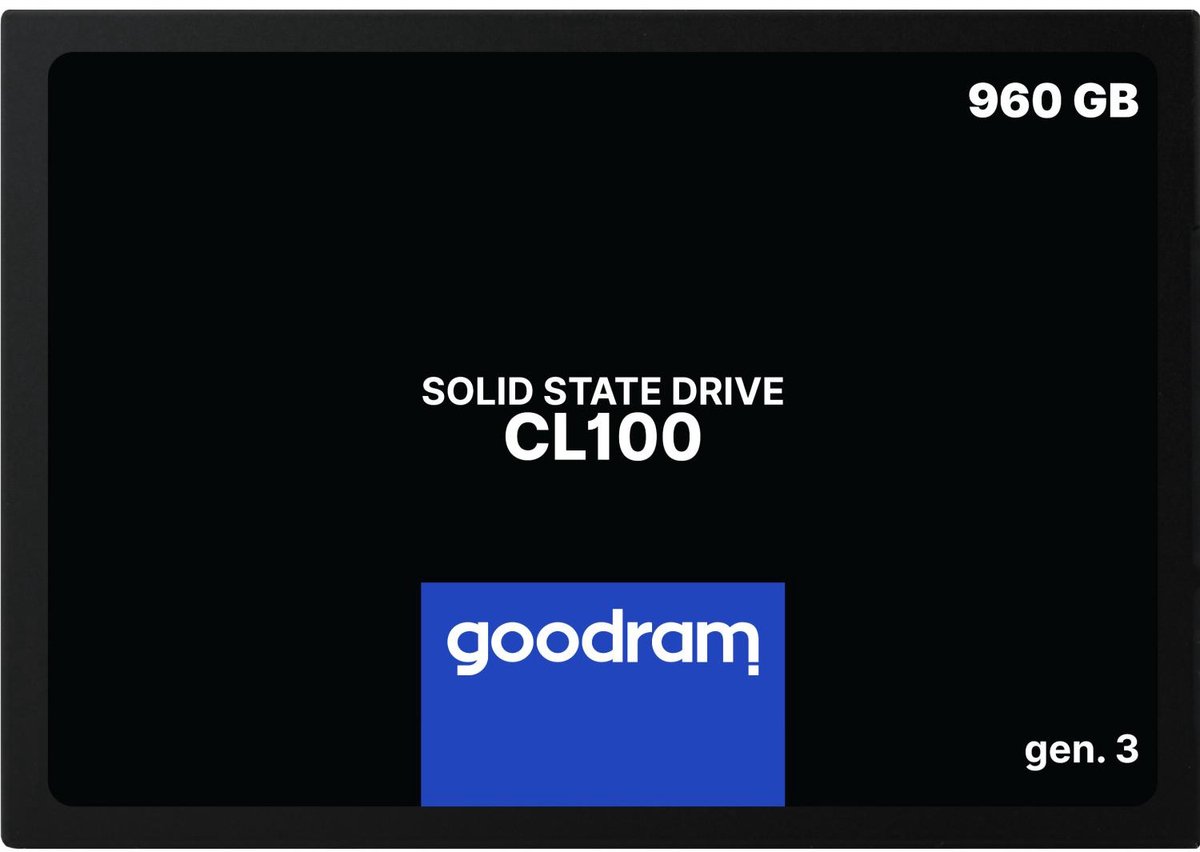 Goodram CL100 Gen.3 960GB SATA III 2.5" SSD - afbeelding 6
