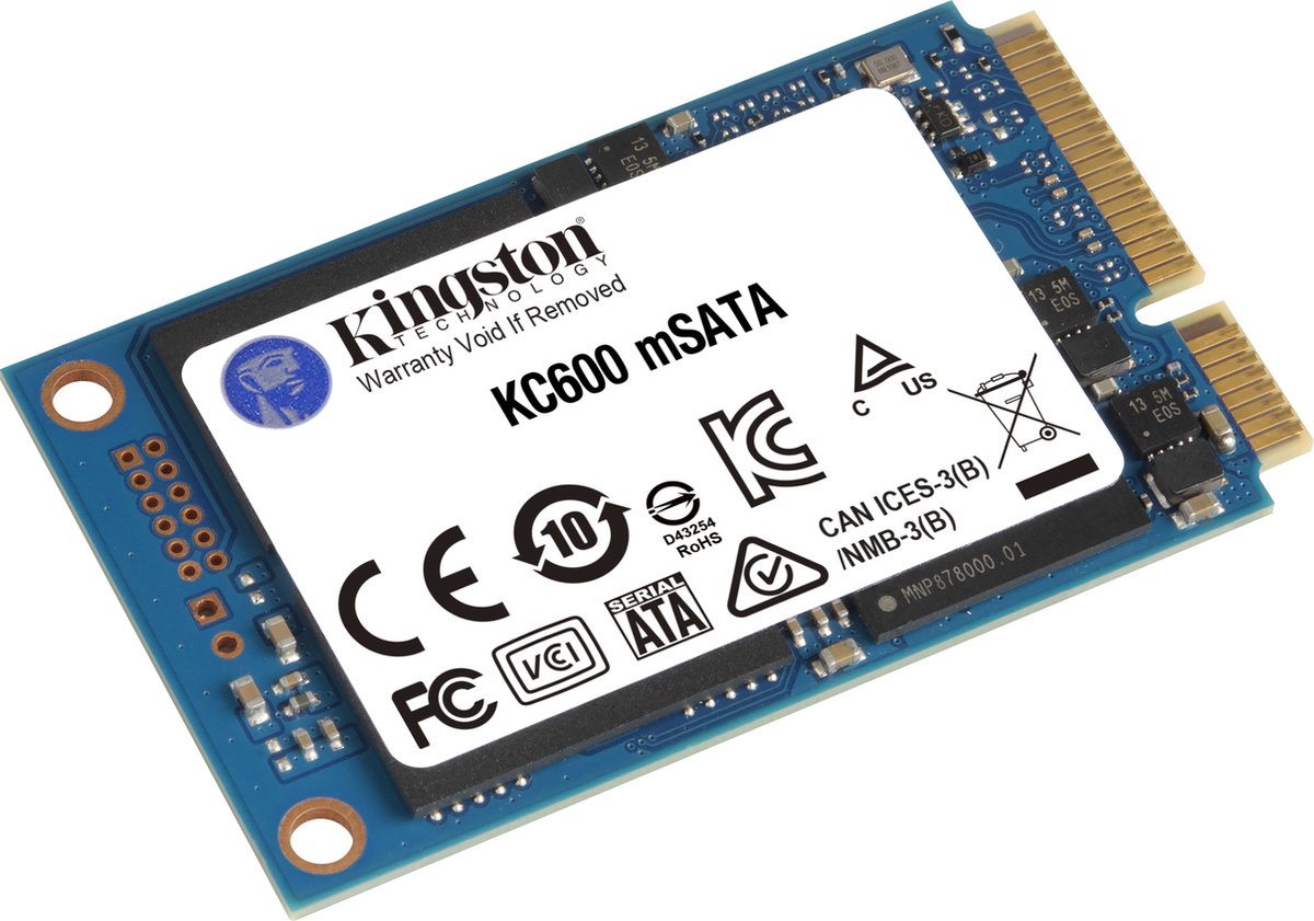 Kingston KC600 mSATA SSD 1TB - afbeelding 3