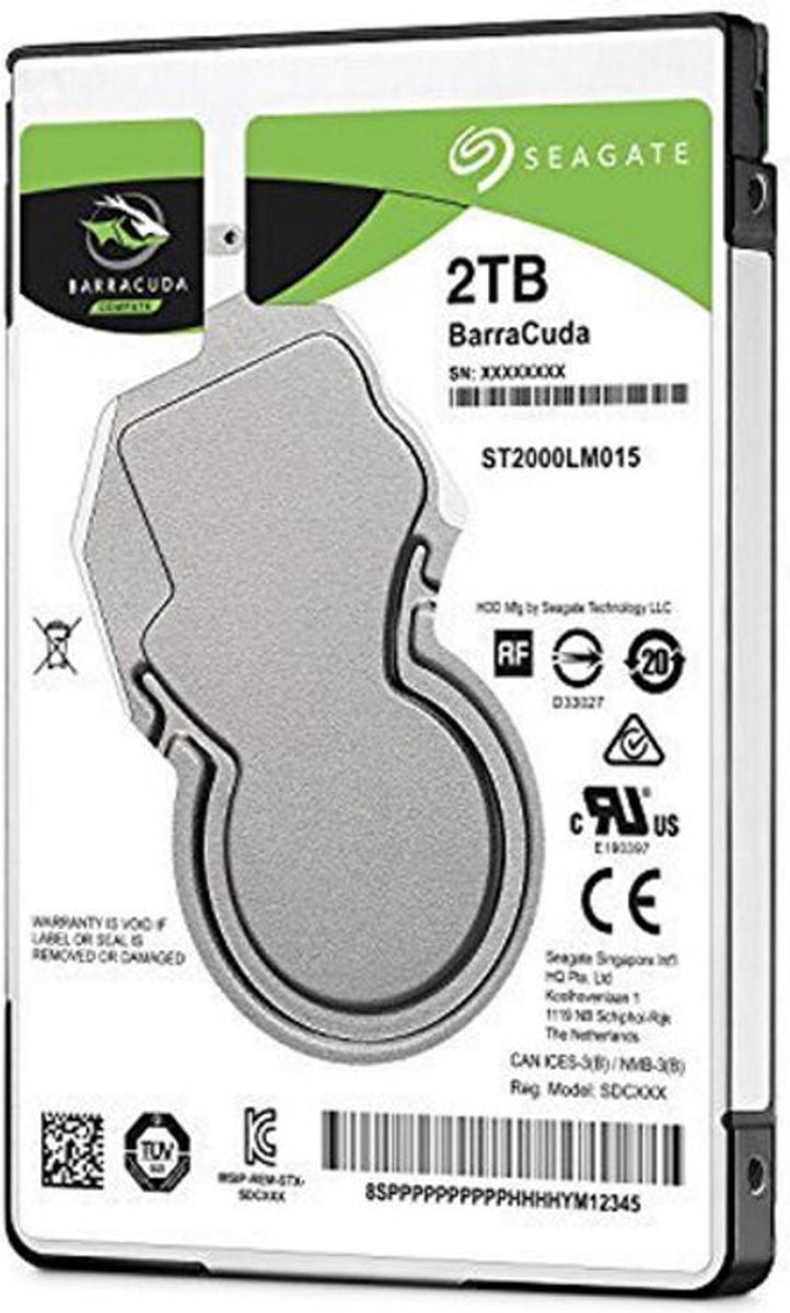 Hard drive seagate st2000lm015 2 5 2 orig - Seagate BarraCuda 2TB 2.5" SATA III 5400RPM HDD