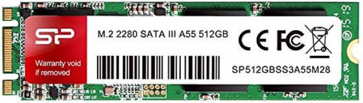 Silicon Power Ace A55 512GB M.2 SATA SSD - afbeelding 3