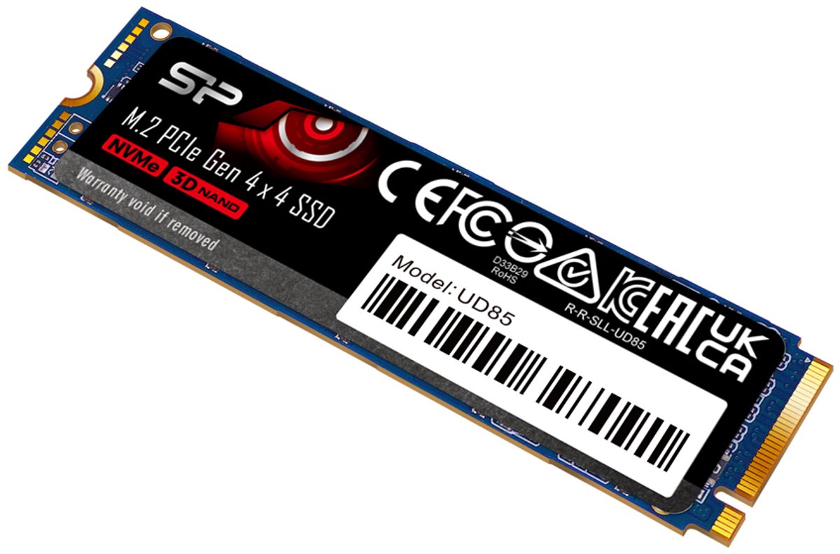 Silicon Power UD85 250GB M.2 2280 NVMe PCIe Gen 4x4 SSD - afbeelding 3