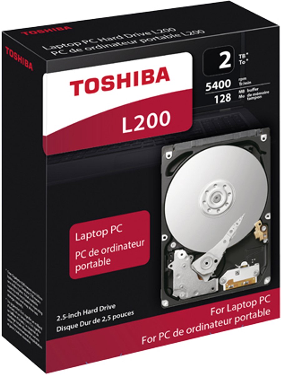 Hard drive toshiba hdwl120uzsva 2 5 2 orig - Toshiba L200 2.5" /s 5400RPM 128MB 2TB HDD