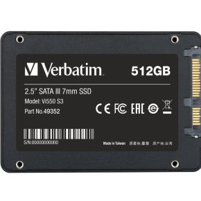 Hard Drive Verbatim Vi550 S3 512 Gb Ssd opslag - afbeelding 3