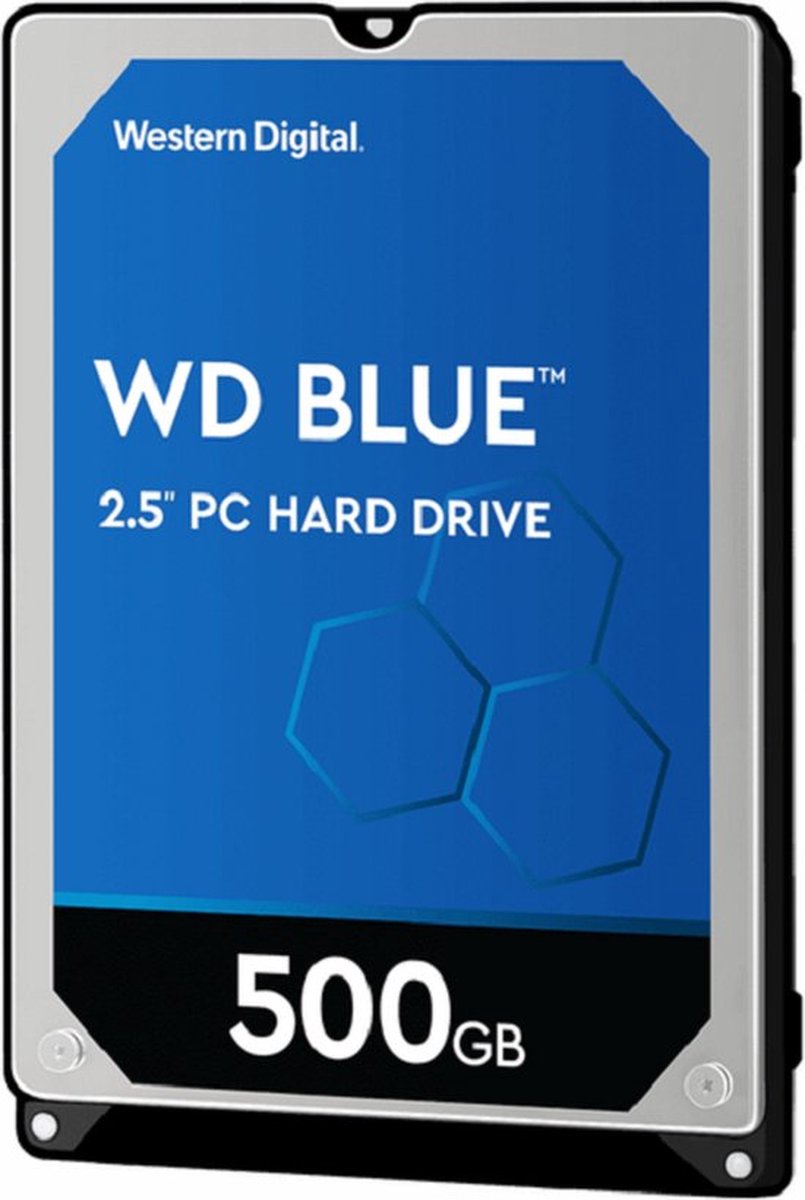 Western Digital Blue 500GB 2.5" PC Mobile Hard Drive - afbeelding 3