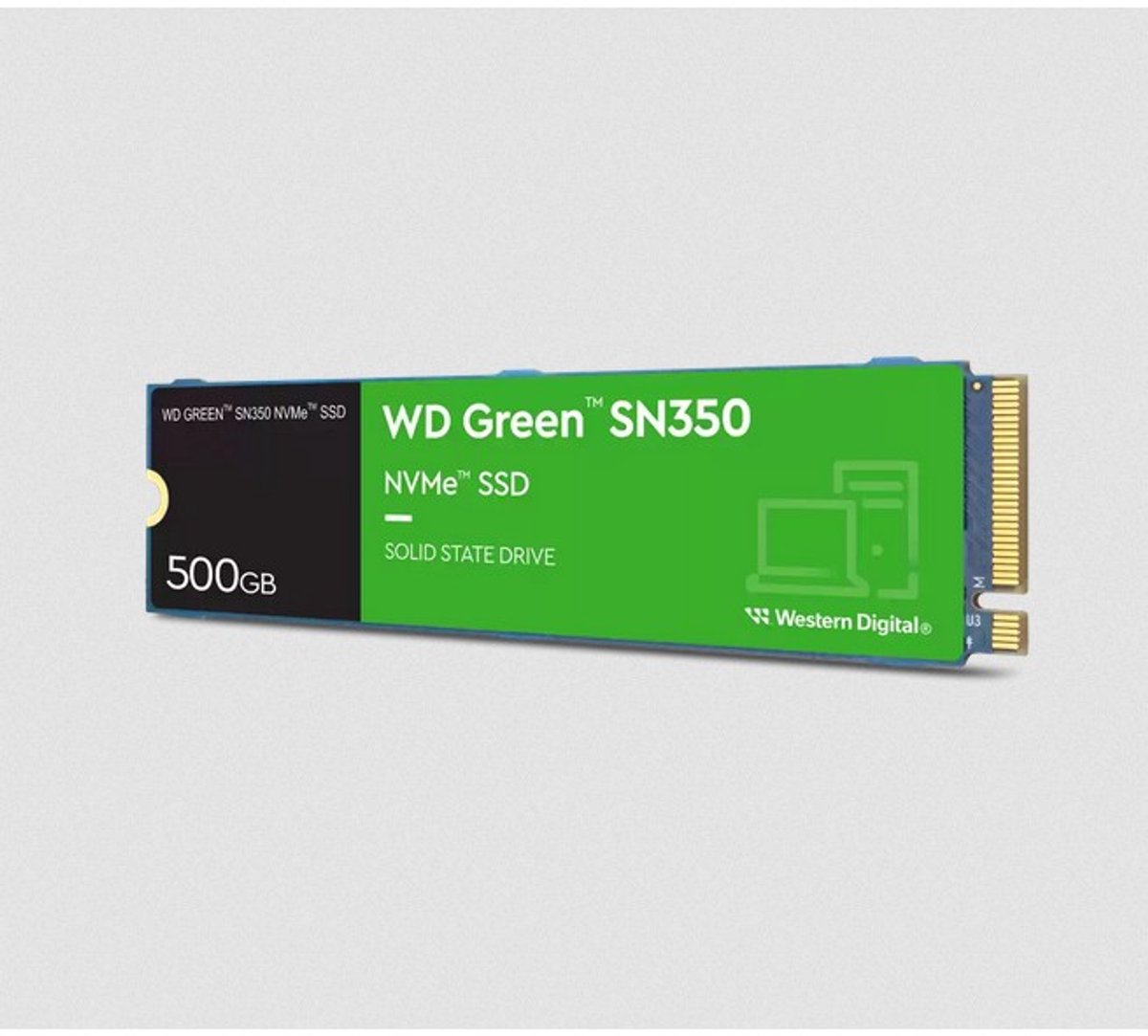 Western Digital Green SN350 NVMe SSD 500GB M.2 2280 PCIe Gen3 x4 - afbeelding 9