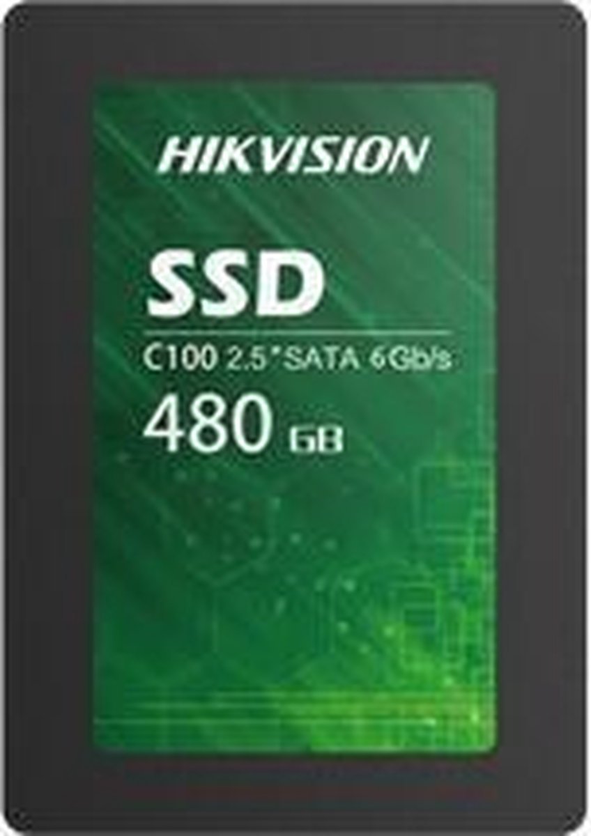 Hikvision Hikvision Digital Technology Hs-Ssd-C100/480G Internal Solid State Drive 2.5'' 480 Gb Sata Iii 3D Tlc