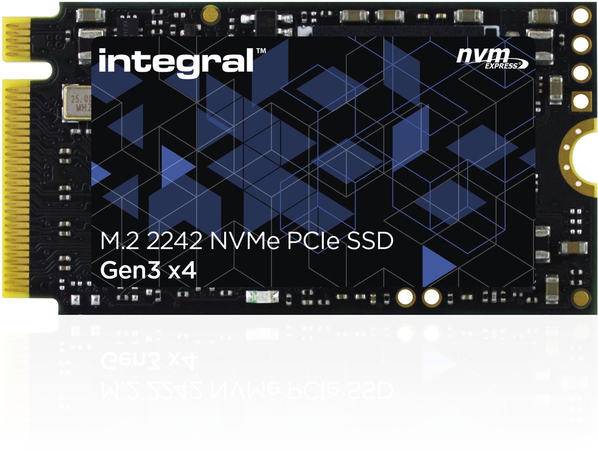 Integral 1Tb M.2 2242 Nvme Ssd Gen3 | Ultra-Compact Upgrade (3400/3000 Mb/S) opslag - afbeelding 5