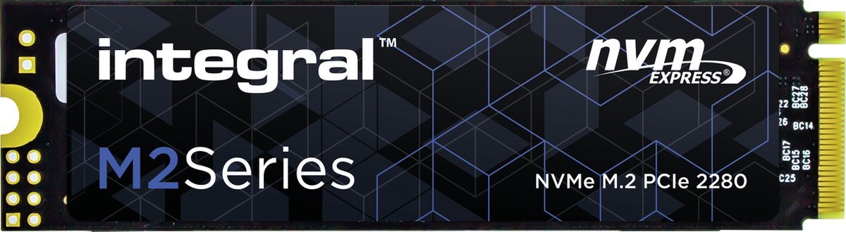 Integral Integral 2Tb M2-Serie Nvme Ssd | Pcie 3.1 Topsnelheid (3500/3100 Mb/S) | M.2 2280 Opslag Gigant