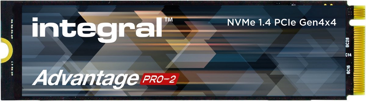 Integral Integral Inssd2Tm2280G4Ap2X Internal Solid State Drive 2 Tb M.2 Pci Express 4.0 Nvme Tlc