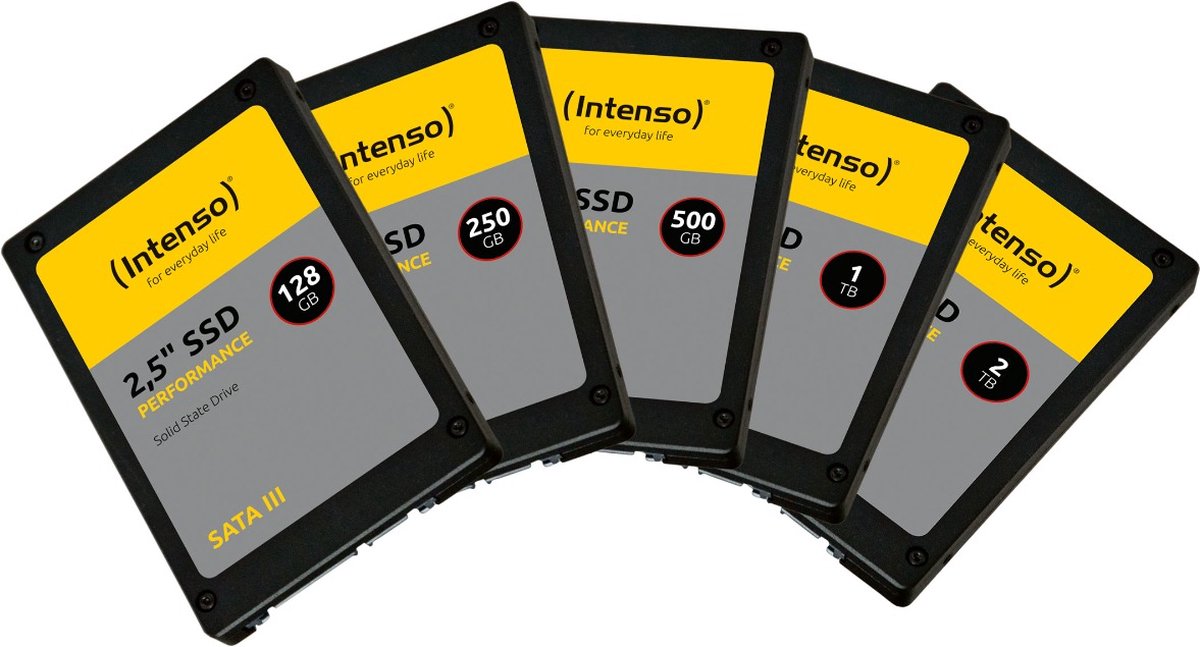 Intenso 2.5" SSD SATA III Performance 500GB - afbeelding 3