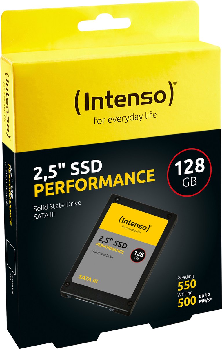 Intenso 2,5" SSD SATA III Performance 128GB - afbeelding 5