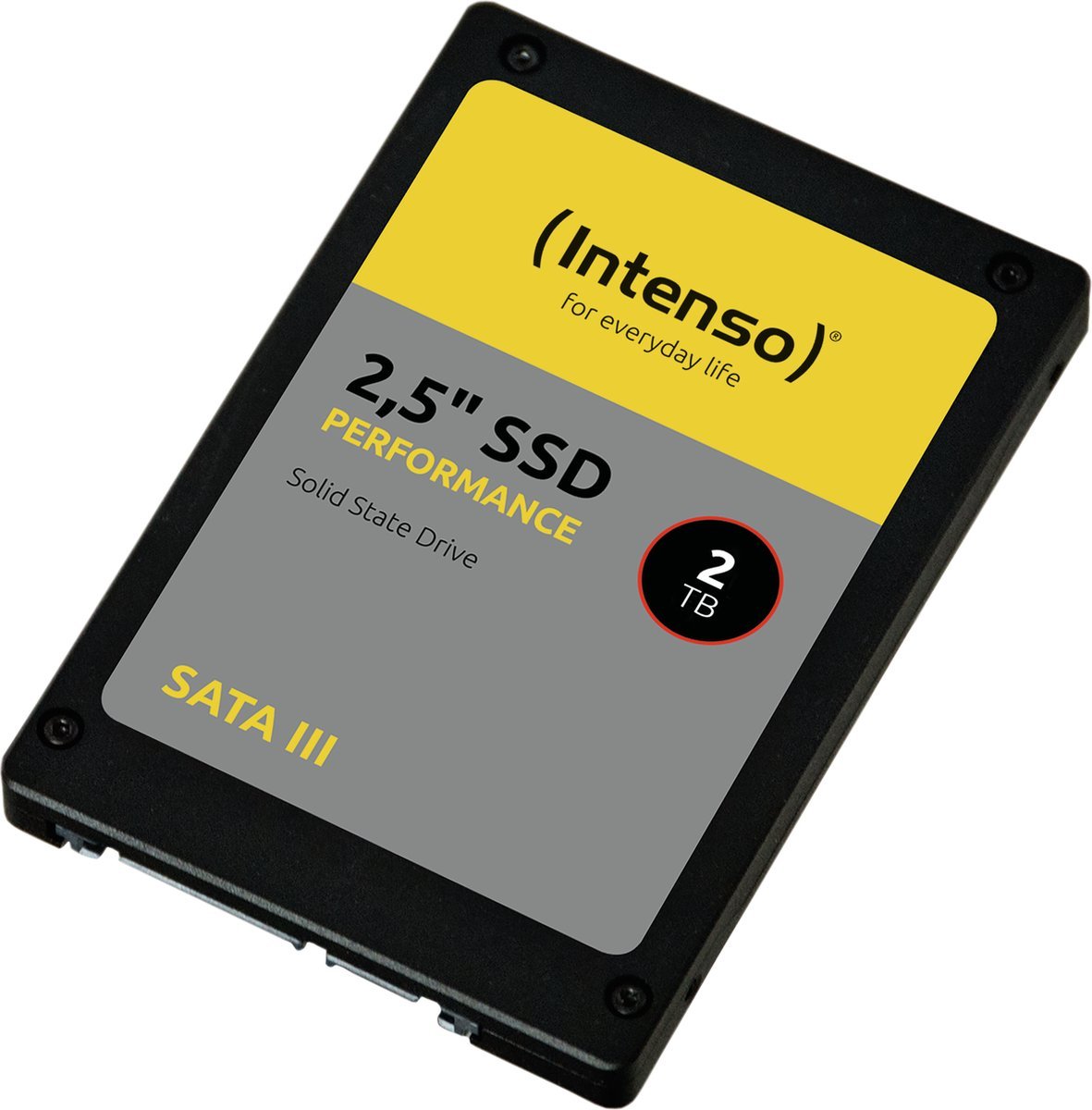  (Intenso) 2,5 Inch Ssd Sata Iii Performance - 2Tb Interne Ssd - 3D Nand - 550 Mb/S (3814470)