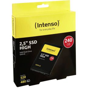 Intenso International GmbH (Intenso) 2.5Inch Ssd Sata Iii Highe Ssd - 2.5Inch - Sata Iii - 240Gb (3813440) opslag - afbeelding 2