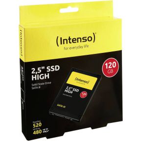 Intenso International GmbH (Intenso) 2.5Inch Ssd Sata Iii Highe Ssd - 2.5Inch - Sata Iii - 120Gb (3813430) opslag - afbeelding 2