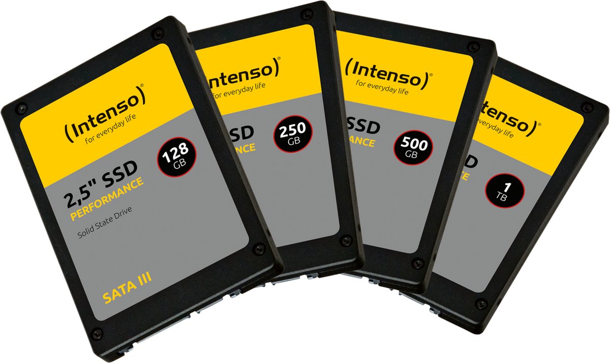 Intenso International GmbH (Intenso) 2,5 Inch Ssd Sata Iii Performance - 250Gb Interne Ssd - 3D Nand - 550 opslag - afbeelding 4