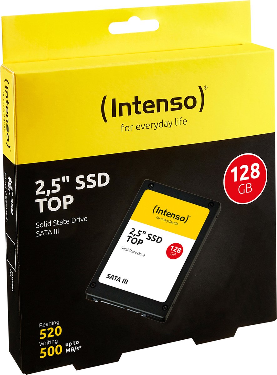 Intenso International GmbH (Intenso) 2.5Inch Ssd Sata Iii Tope Ssd - 2.5Inch - Sata Iii - 128Gb (3812430) opslag - afbeelding 5