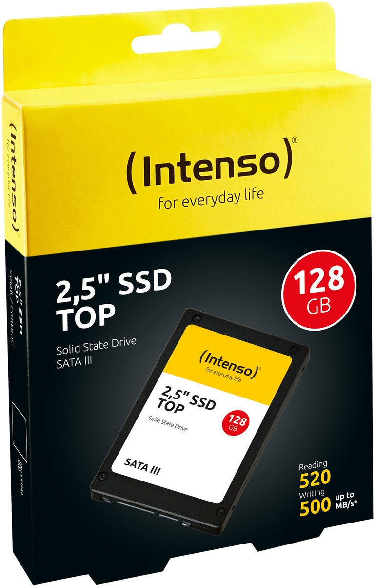 Intenso International GmbH (Intenso) 2.5Inch Ssd Sata Iii Tope Ssd - 2.5Inch - Sata Iii - 128Gb (3812430) opslag - afbeelding 7