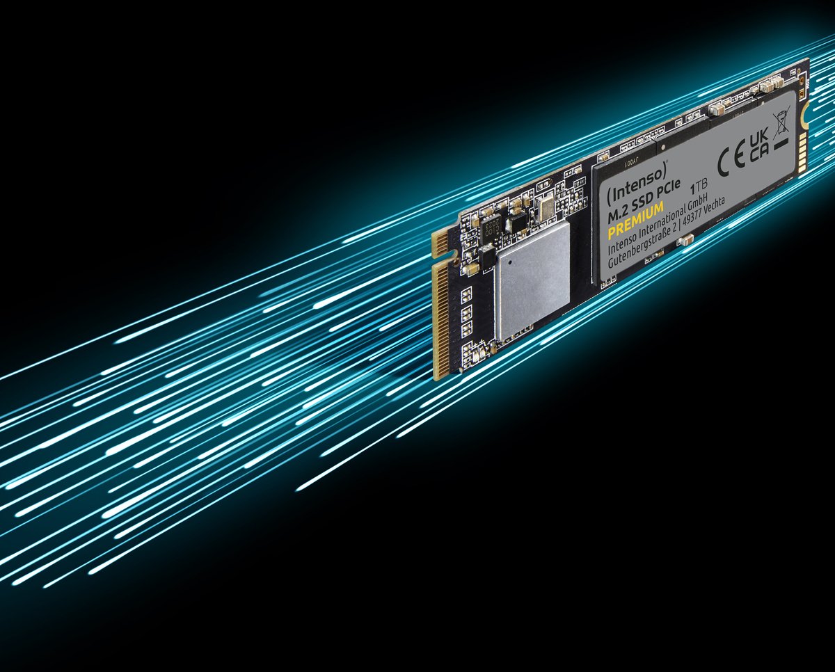 Intenso International GmbH (Intenso) M.2 Ssd Pcie Premiume Ssd - 2280 - Pcie - 2Tb - 2100 Mb/S (3835470) opslag - afbeelding 5
