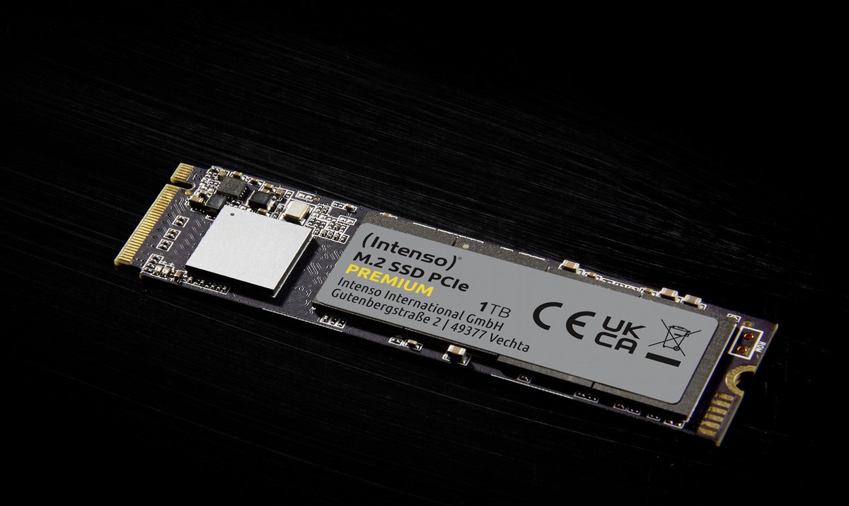 Intenso International GmbH (Intenso) M.2 Ssd Pcie Premiume Ssd - 2280 - Pcie - 1Tb - 2100 Mb/S (3835460) opslag - afbeelding 6