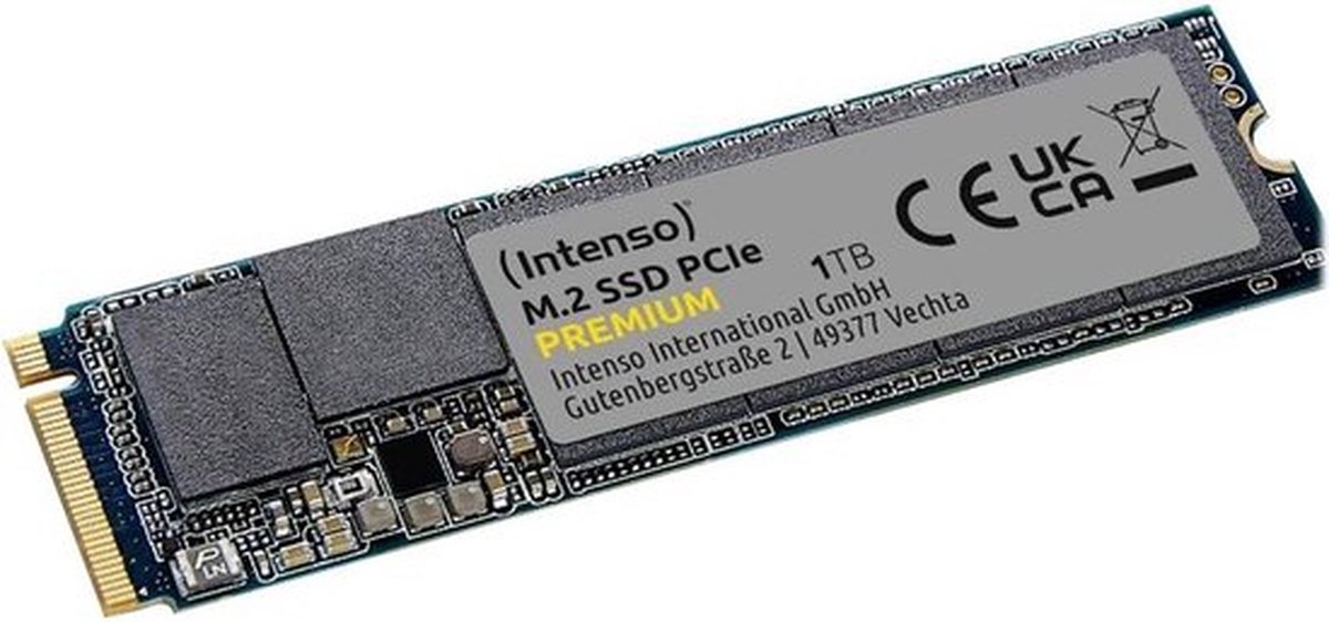 Intenso International GmbH (Intenso) M.2 Ssd Pcie Premiume Ssd - 2280 - Pcie - 1Tb - 2100 Mb/S (3835460) opslag - afbeelding 8
