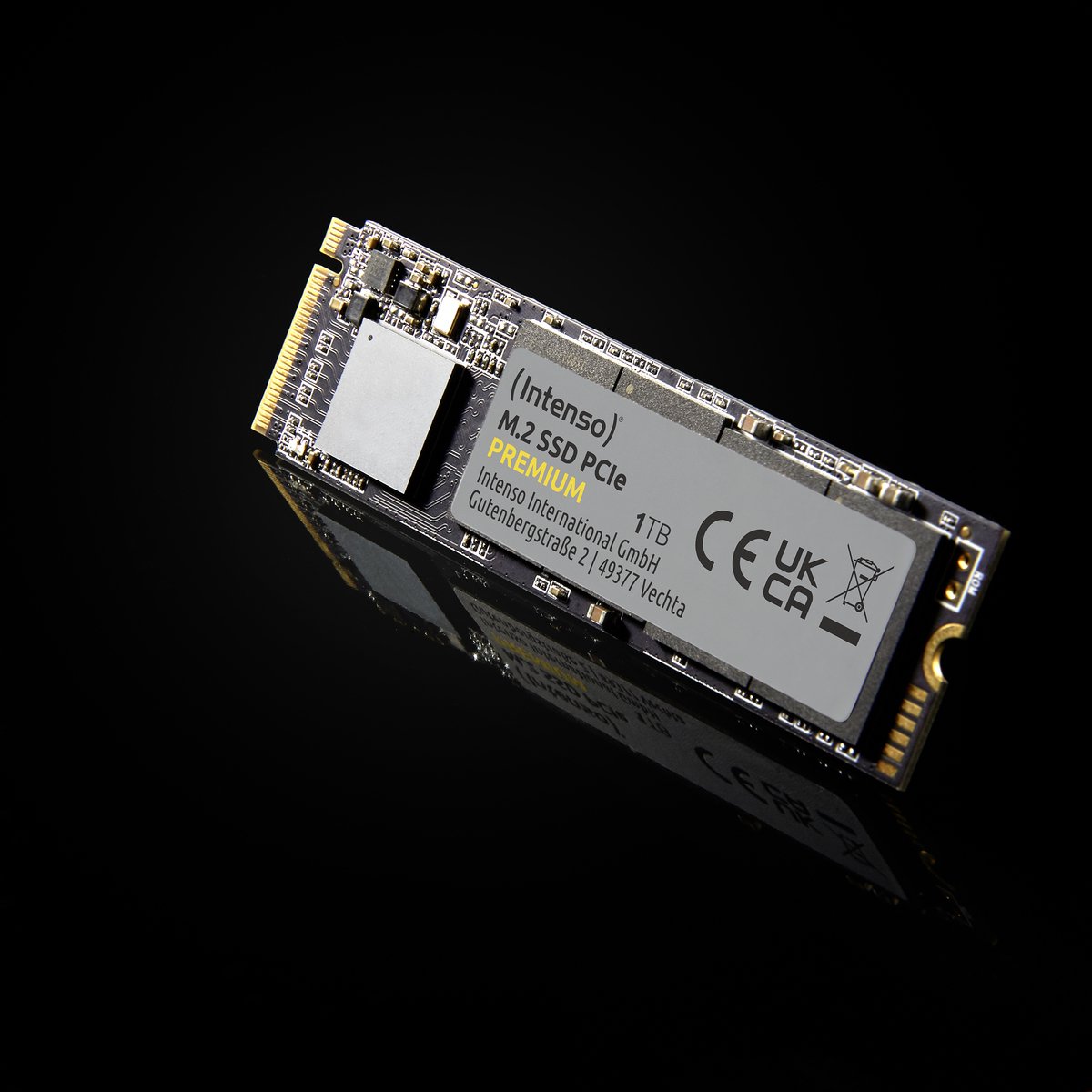 Intenso International GmbH (Intenso) M.2 Ssd Pcie Premiume Ssd - 2280 - Pcie - 500Gb - 2100 Mb/S (3835450) opslag - afbeelding 2