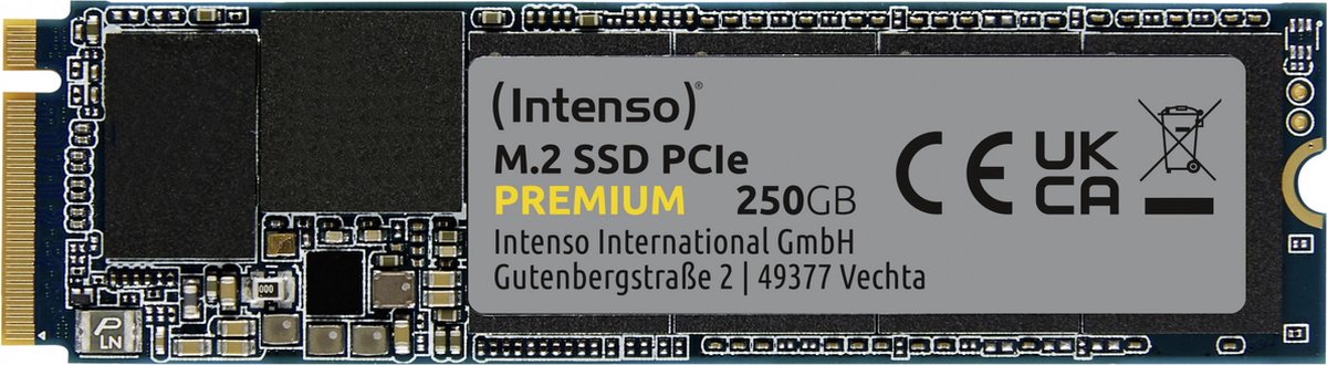 Intenso International GmbH (Intenso) M.2 Ssd Pcie Premiume Ssd - 2280 - Pcie - 500Gb - 2100 Mb/S (3835450) opslag - afbeelding 6