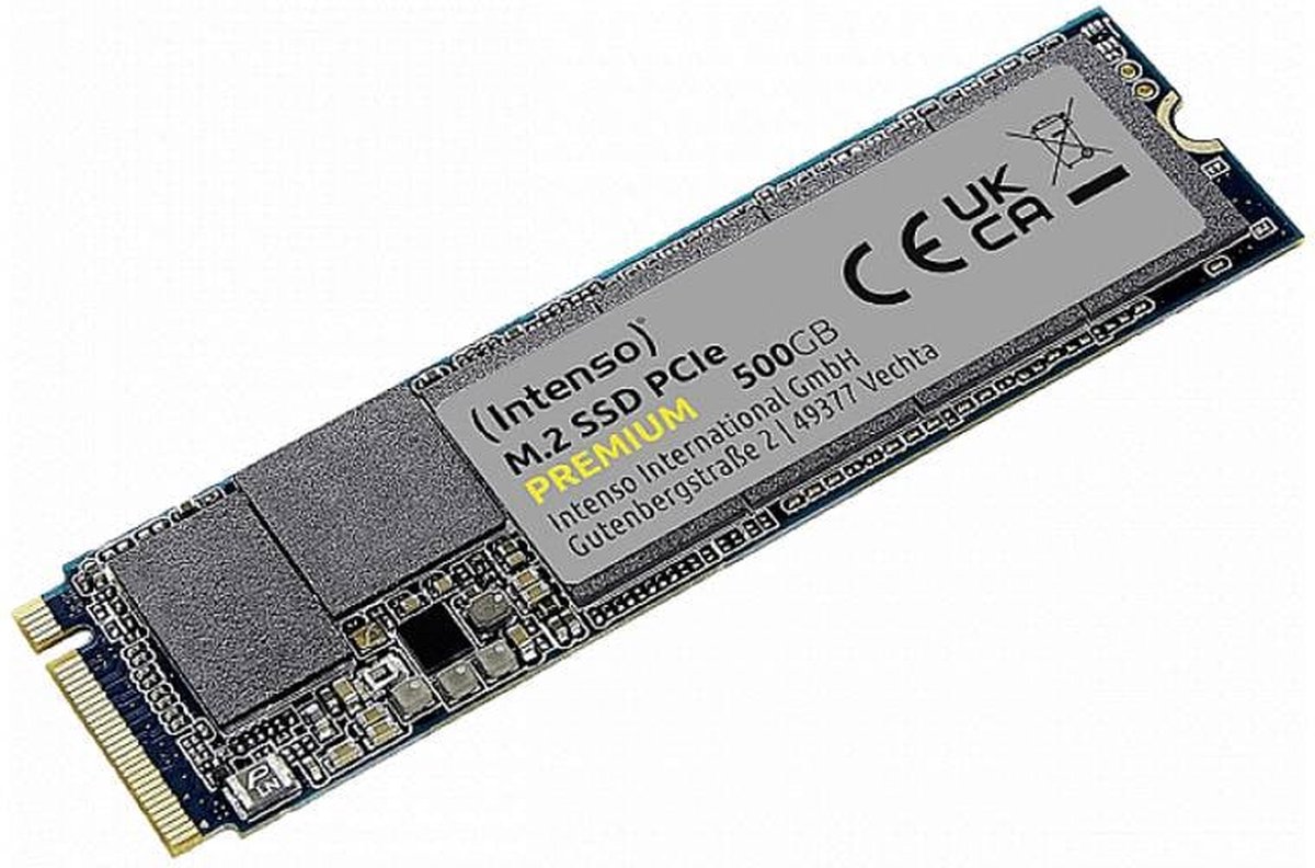 Intenso International GmbH (Intenso) M.2 Ssd Pcie Premiume Ssd - 2280 - Pcie - 500Gb - 2100 Mb/S (3835450) opslag - afbeelding 7