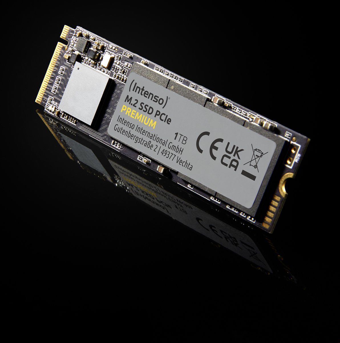 Intenso International GmbH (Intenso) M.2 Ssd Pcie Premiume Ssd - 2280 - Pcie - 250Gb - 2100 Mb/S (3835440) opslag - afbeelding 2