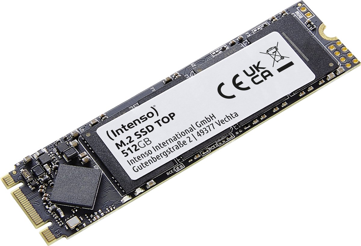 Intenso International GmbH (Intenso) M.2 Ssd Sata Iii Tope Ssd - 2280 - Sata Iii - 512Gb - 550Mb/S opslag - afbeelding 6