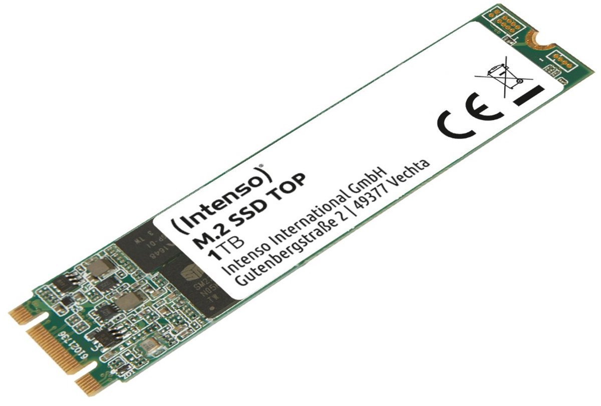 Intenso International GmbH (Intenso) M.2 Ssd Sata Iii Top - Interne Ssd - 2280 - Sata Iii - 1Tb - 550Mb/S (3832460)