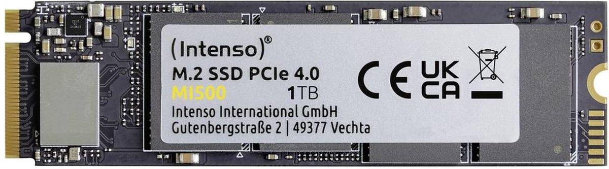 Intenso MI500 1TB M.2 NVMe PCIe 4.0 SSD - afbeelding 10