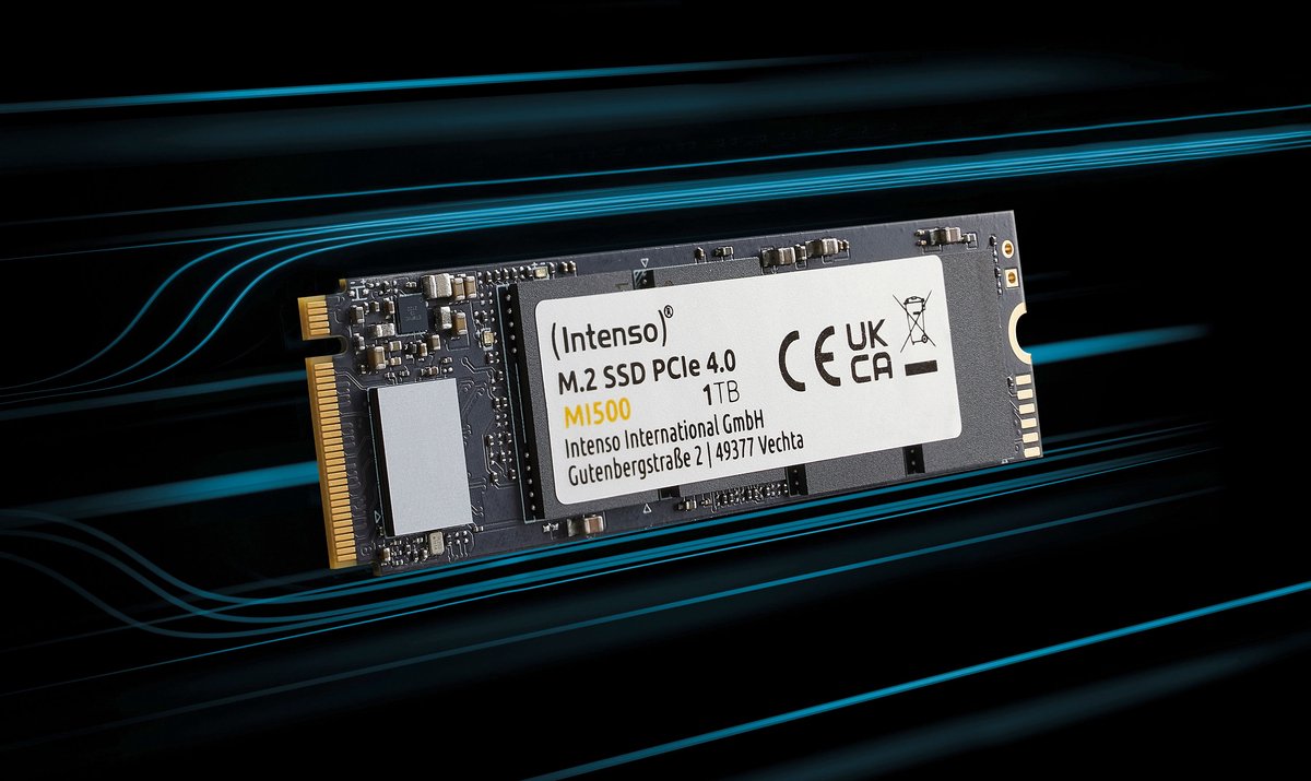 Intenso MI500 1TB M.2 NVMe PCIe 4.0 SSD - afbeelding 4