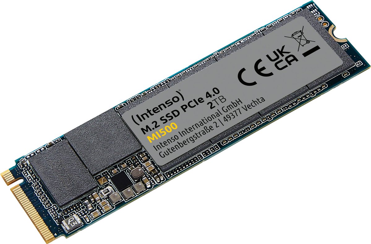 Intenso MI500 M.2 NVMe PCIe Gen4 SSD 2TB 5300MB/s - afbeelding 5