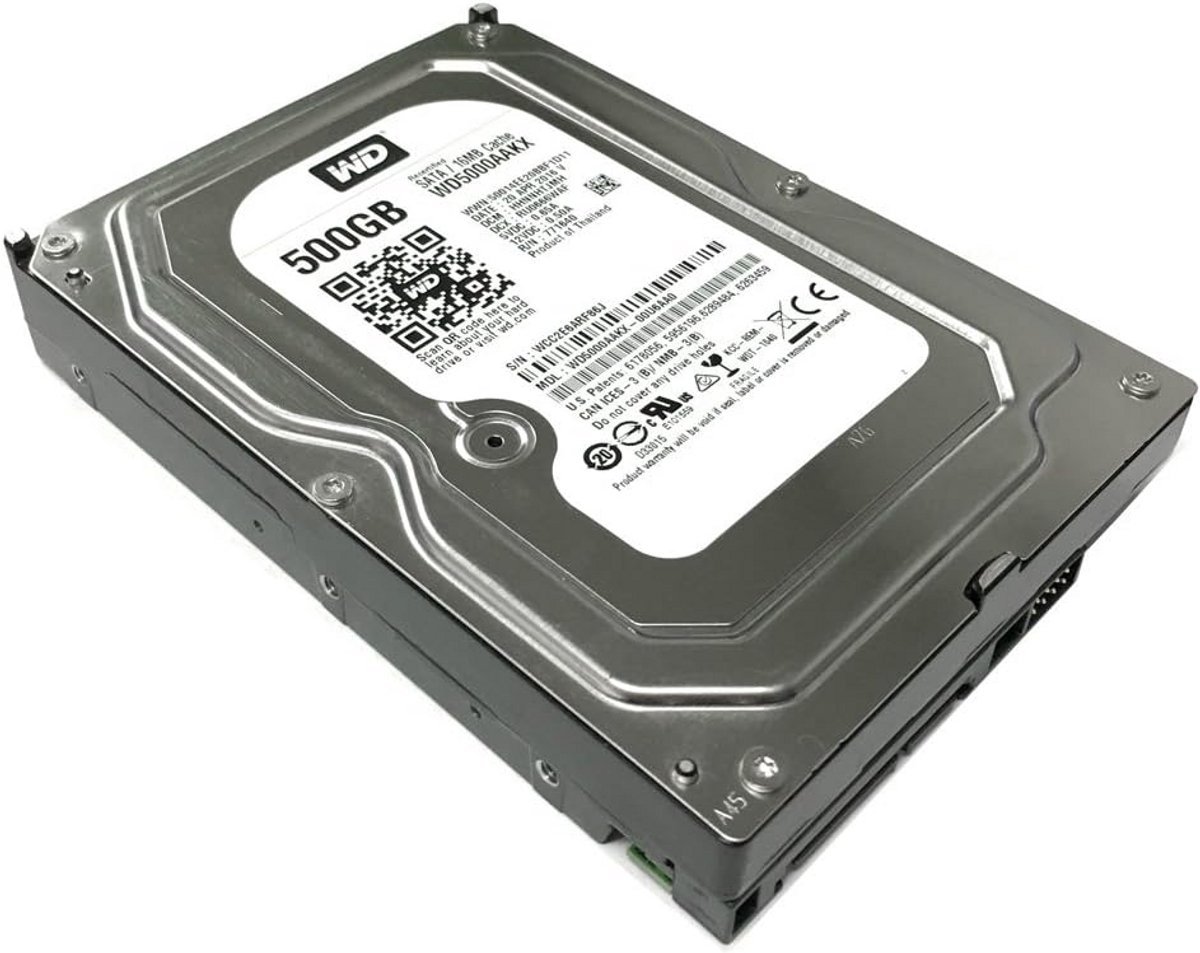Interne Interne Harde Schijf 500Gb Sata 7200Rpm 16Mb Cache 3.5 Inch - Vernieuwd Met Garantie
