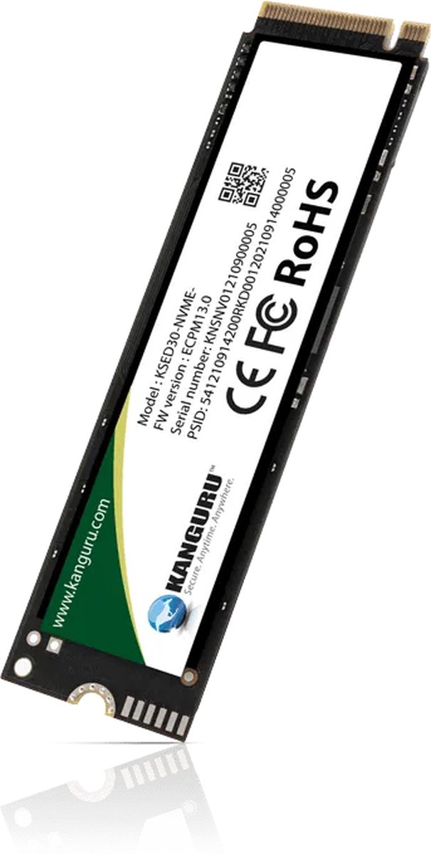 Kanguru – Defender Sed30 – 2 Tb – M.2 Nvme – Self-Encrypting Ssd – Secure opslag - afbeelding 6