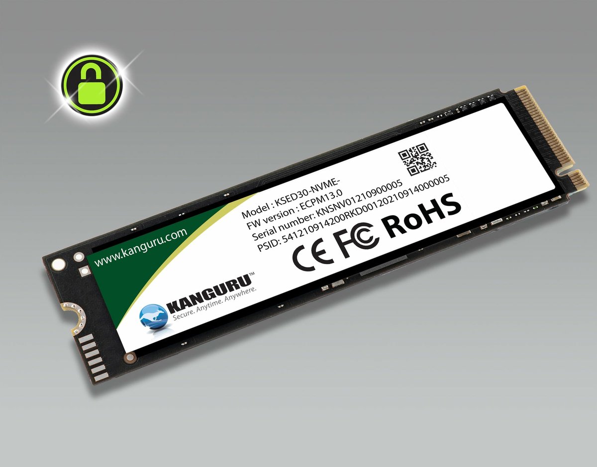Defender SED30 8TB M.2 NVMe PCIe 4.0 Self-Encrypting SSD - afbeelding 5