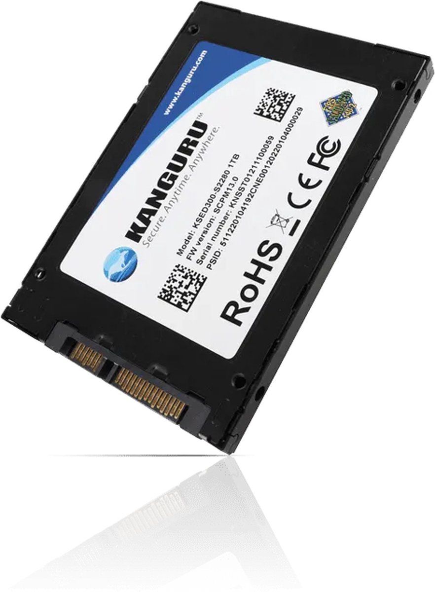 Kanguru – Defender Sed300 – 500 Gb – Fips 140-2 – Sata - 2.5" - Self-Encrypting opslag - afbeelding 5