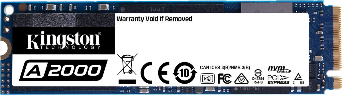 A2000 500GB M.2 2280 PCIe NVMe SSD - afbeelding 7