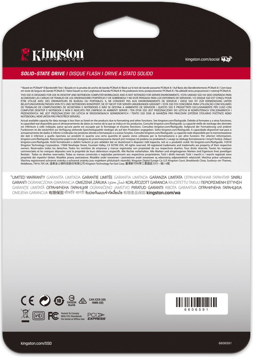 A2000 500GB M.2 2280 PCIe NVMe SSD - afbeelding 8